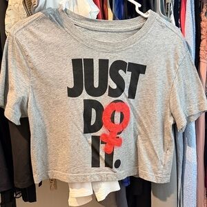Nike Just Do It Crop Top